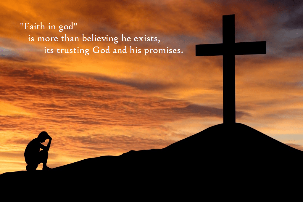 What does faith&nbsp;mean?